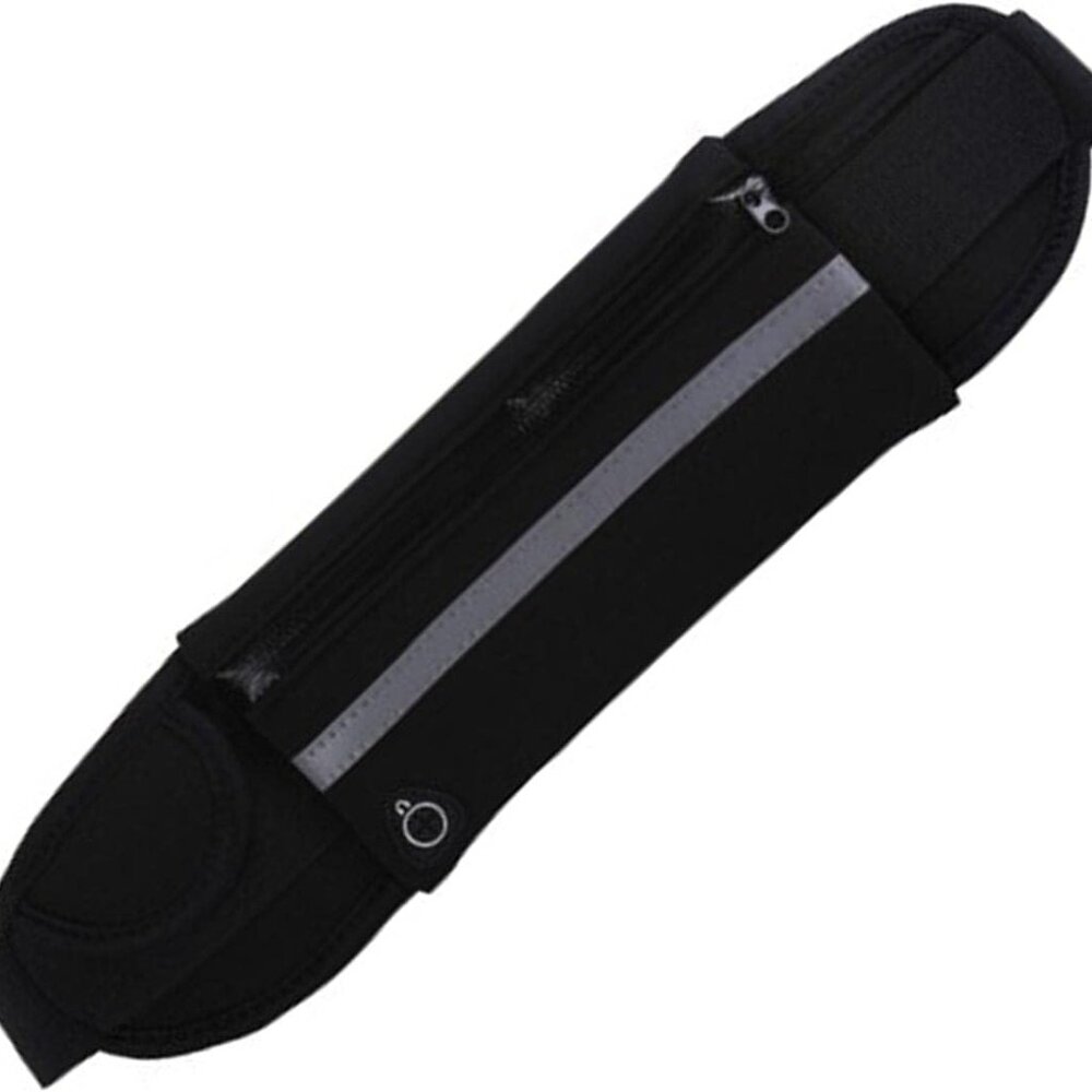 FREE WITH PURCHASE | SILLERVAN Running Belt | Waist | Men/Women | Light | Black